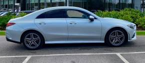 Mercedes-Benz CLA 1.3 CLA 180 AMG Line Premium 4dr Tip Auto Coupe Coupe Petrol Silver at Multichoice Vehicle Sales Ltd Thirsk